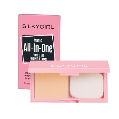 SILKYGIRL Magic All-In-One Powder Foundation 02 Natural Beige 9g