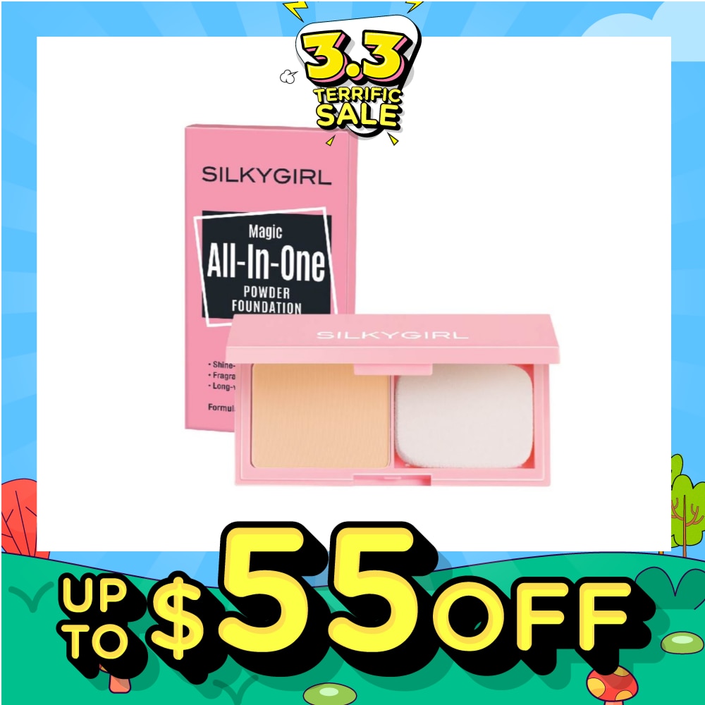 Magic All-In-One Powder Foundation 02 Natural Beige 9g