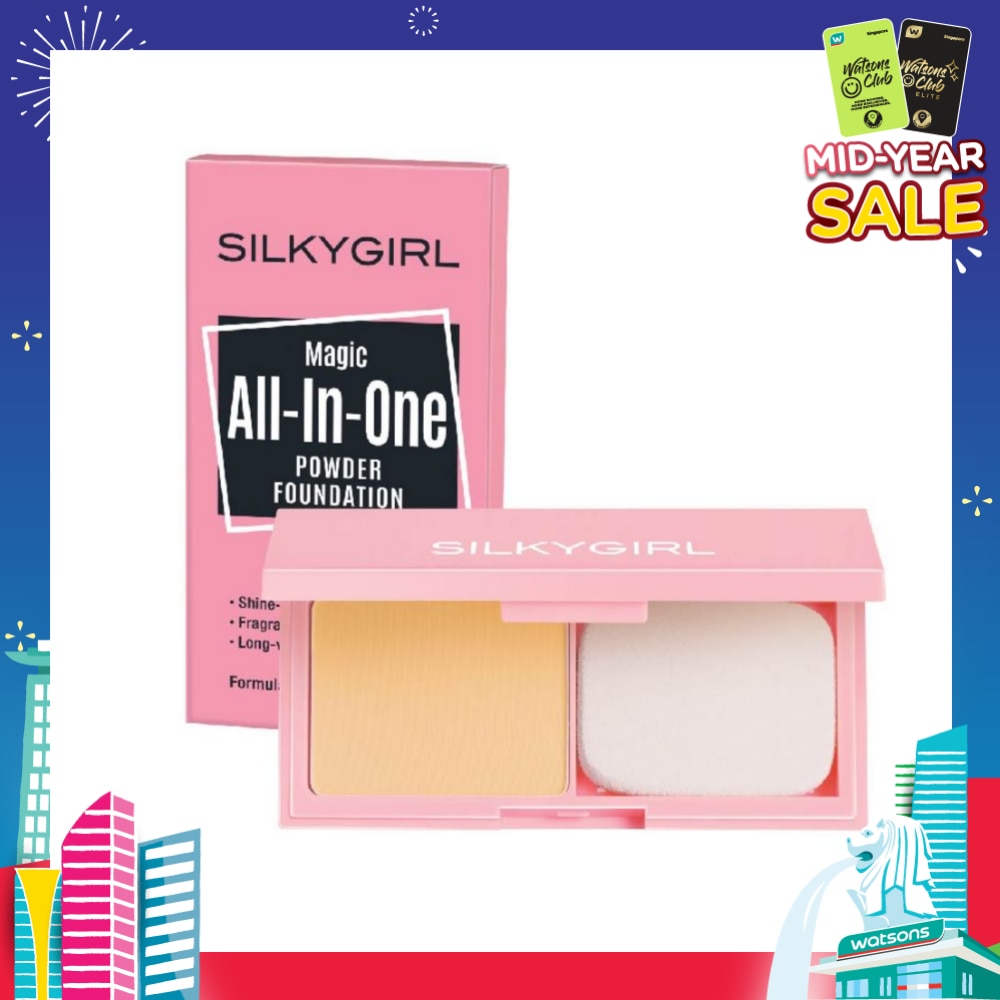 Magic All-In-One Powder Foundation 03 Natural Buff 9g