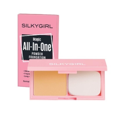 SILKYGIRL Magic All-In-One Powder Foundation 05 Natural Tan 9g