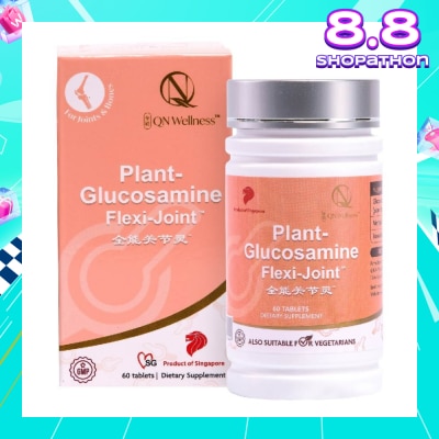 QN WELLNESS Plant Glucosamine Flexi Joint (Natural Joint Protector) 60s