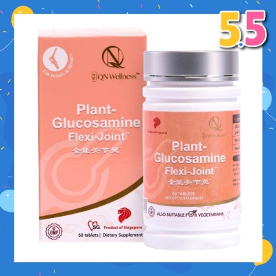 QN WELLNESS Plant Glucosamine Flexi Joint (Natural Joint Protector) 60s