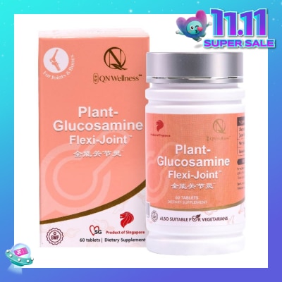 QN WELLNESS Plant Glucosamine Flexi Joint (Natural Joint Protector) 60s