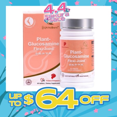 QN WELLNESS - Plant Glucosamine Flexi Joint (Natural Joint Protector) 60s