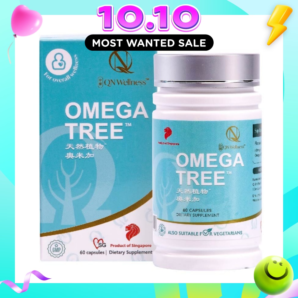 Omega Tree (It Helps Maintain Healthy Blood Vessel, Healthy Blood Circulation) 60s image