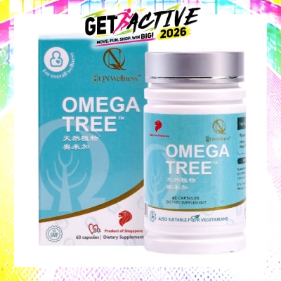 QN WELLNESS - Omega Tree (It Helps Maintain Healthy Blood Vessel, Healthy Blood Circulation) 60s image