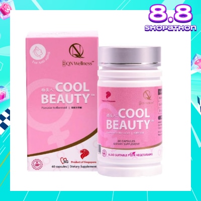 QN WELLNESS Cool Beauty (Helps Healthy Complexion, Energy, Vitality And Mild Symptoms Of Menopause) 60s