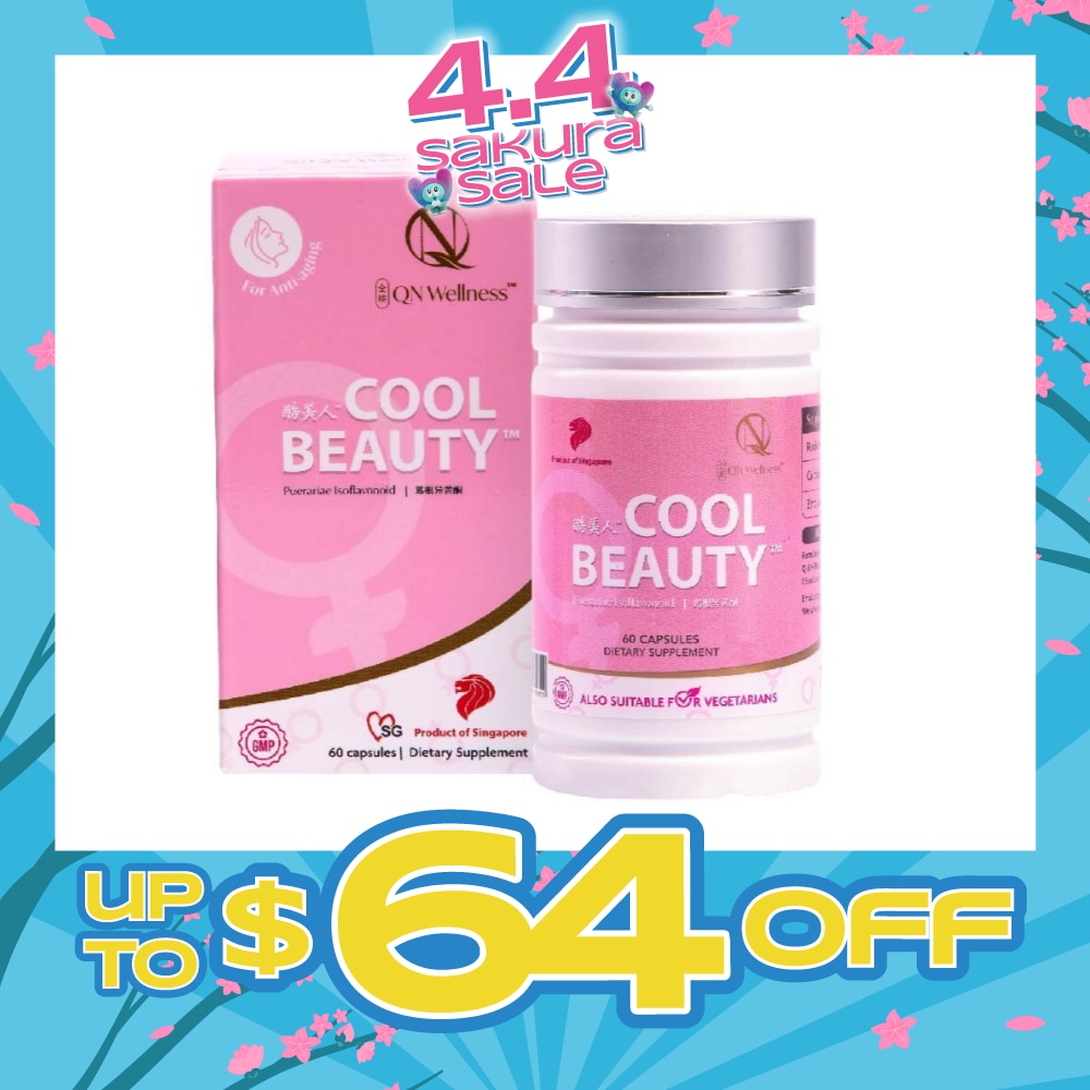 Cool Beauty (Helps Healthy Complexion, Energy, Vitality And Mild Symptoms Of Menopause) 60s