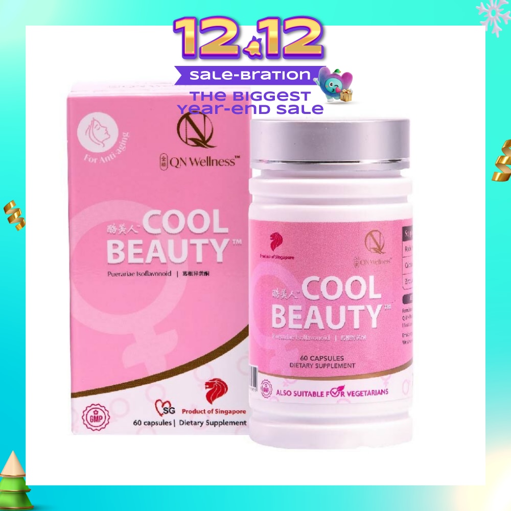 Cool Beauty (Helps Healthy Complexion, Energy, Vitality And Mild Symptoms Of Menopause) 60s