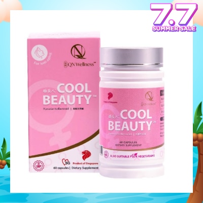QN WELLNESS Cool Beauty (Helps Healthy Complexion, Energy, Vitality And Mild Symptoms Of Menopause) 60s