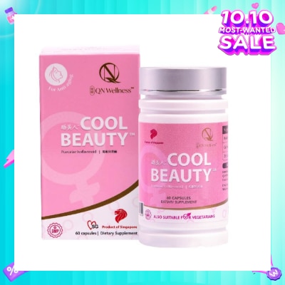 QN WELLNESS Cool Beauty (Helps Healthy Complexion, Energy, Vitality And Mild Symptoms Of Menopause) 60s