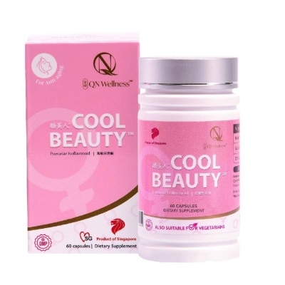 QN WELLNESS Cool Beauty (Helps Healthy Complexion, Energy, Vitality And Mild Symptoms Of Menopause) 60s