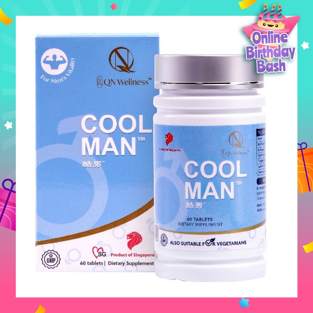 Cool Man (Maintain The Well Being Of Male Internal Environment) 60s