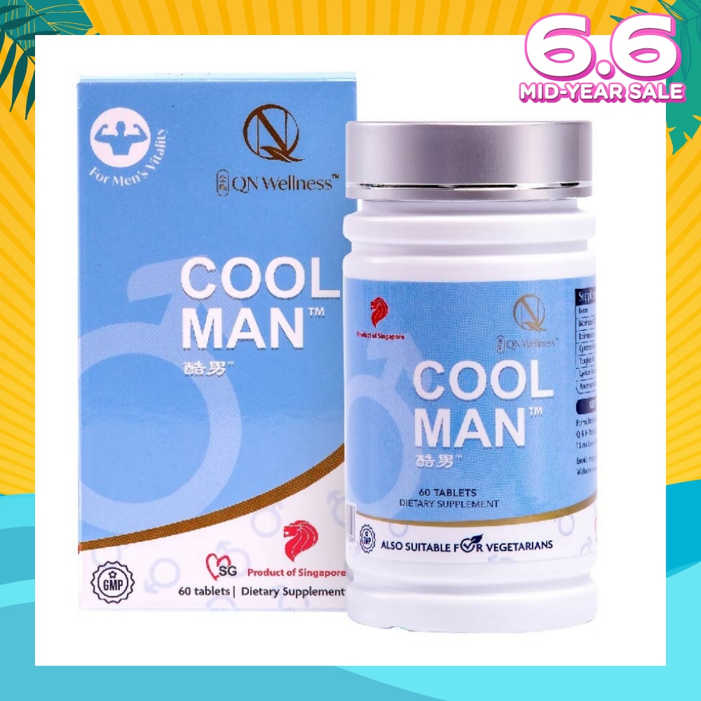 Cool Man (Maintain The Well Being Of Male Internal Environment) 60s