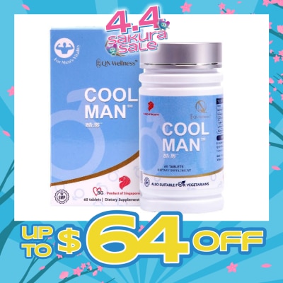 QN WELLNESS - Cool Man (Maintain The Well Being Of Male Internal Environment) 60s