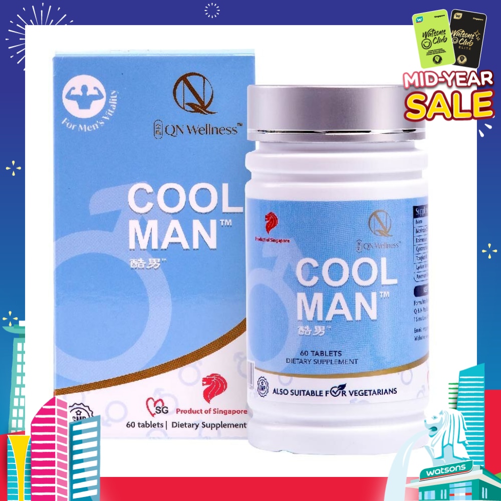 Cool Man (Maintain The Well Being Of Male Internal Environment) 60s