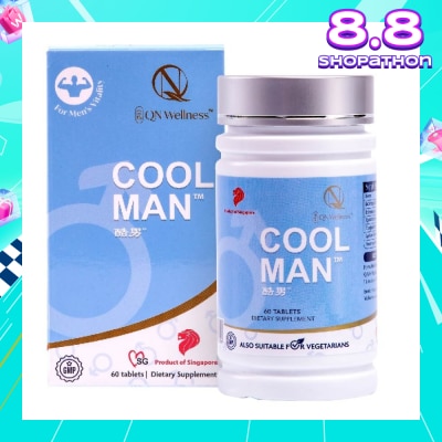 QN WELLNESS Cool Man (Maintain The Well Being Of Male Internal Environment) 60s