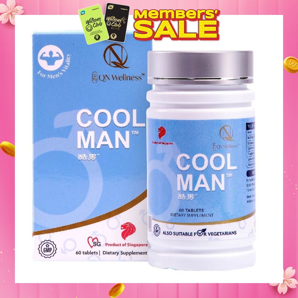 Cool Man (Maintain The Well Being Of Male Internal Environment) 60s