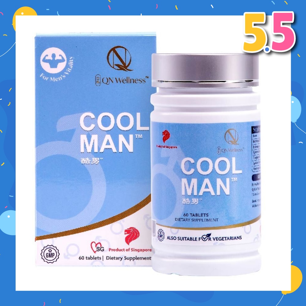 Cool Man (Maintain The Well Being Of Male Internal Environment) 60s