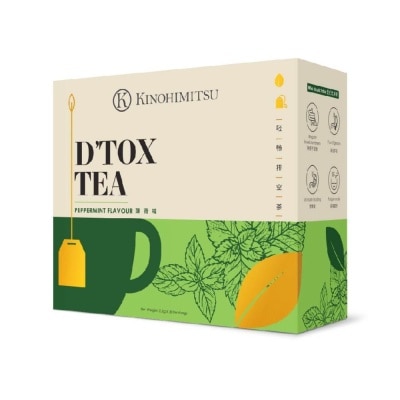 KINOHIMITSU D'tox Tea Peppermint Flavour Tea Bag Sachet (Rejuvenate Body Restore Vigour) 30s