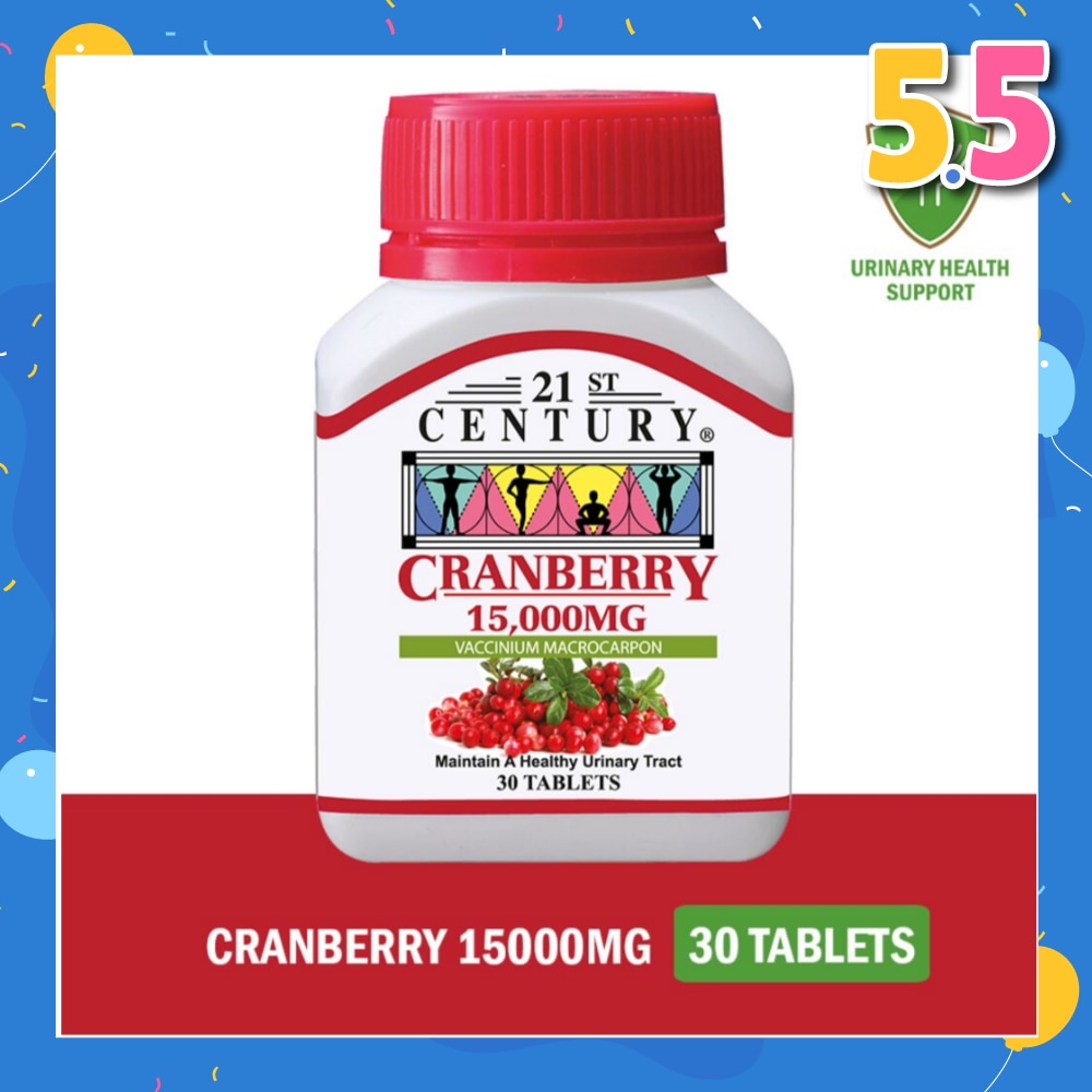 Cranberry Tablets 15000mg (Maintain Healthy Urinary Tract) 30s