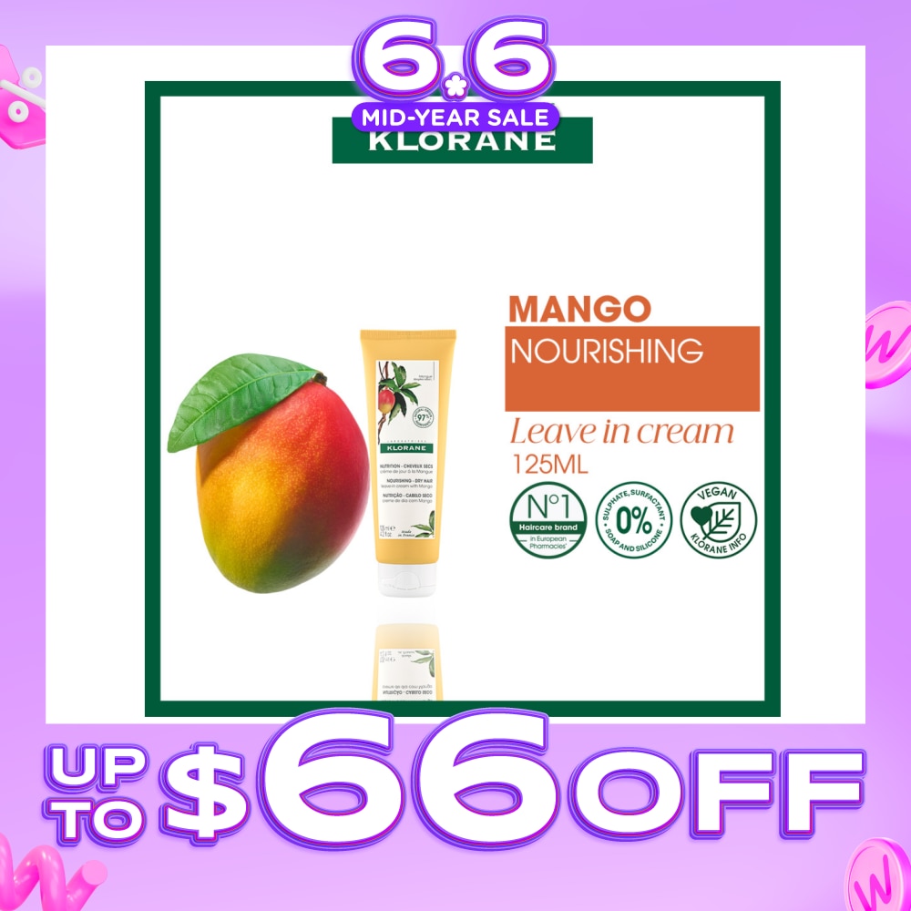 Nourishing - Dry Hair Leave-In Mango Cream (Moisture Locking, Mends Split Ends & Prevents Future Splitting) 125ml