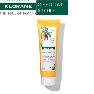 KLORANE Nourishing Leave In Cream With Mango (Suitable For Mending Split-Ends And Prevent Splitting) 125ml