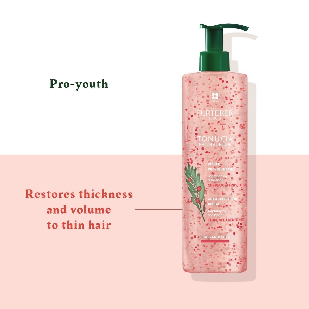 Tonucia Natural Filler Advanced Youth Ritual Replumping Shampoo (To Restores Thickness & Volume To Thin Hair) 600ml