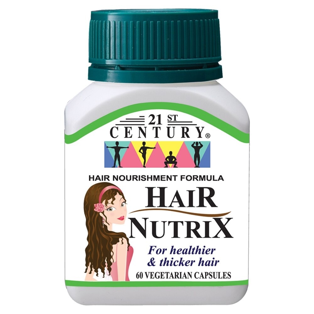 Hair Nutrix Hair Vegetarian Capsules (For Healthier & Thicker Hair) 60s