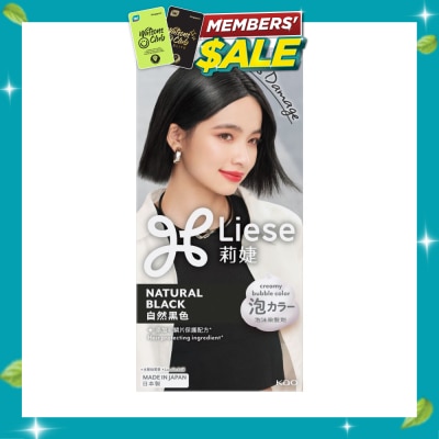 LIESE Creamy Bubble Natural Black (Easy DIY Foam Format) 1s image