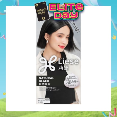 LIESE - Creamy Bubble Natural Black (Easy DIY Foam Format) 1s