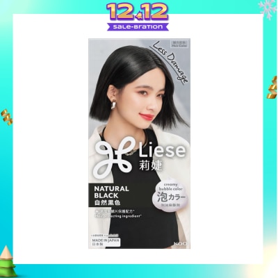 LIESE Creamy Bubble Natural Black (Easy DIY Foam Format) 1s