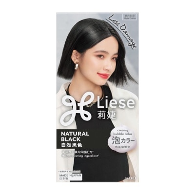 LIESE Creamy Bubble Natural Black (Easy DIY Foam Format) 1s
