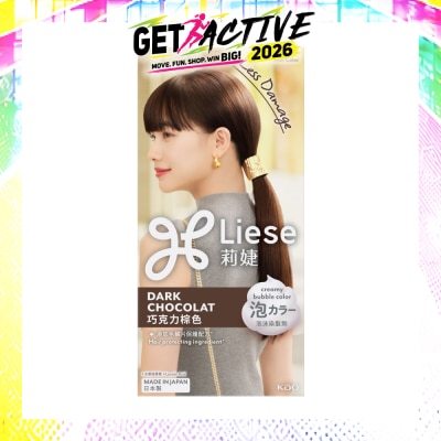 LIESE - Creamy Bubble Dark Chocolat (Easy DIY Foam Format) 1s image