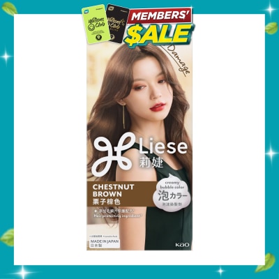 LIESE Creamy Bubble Chestnut Brown (Easy DIY Foam Format) 1s image