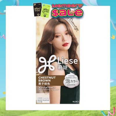 LIESE - Creamy Bubble Chestnut Brown (Easy DIY Foam Format) 1s