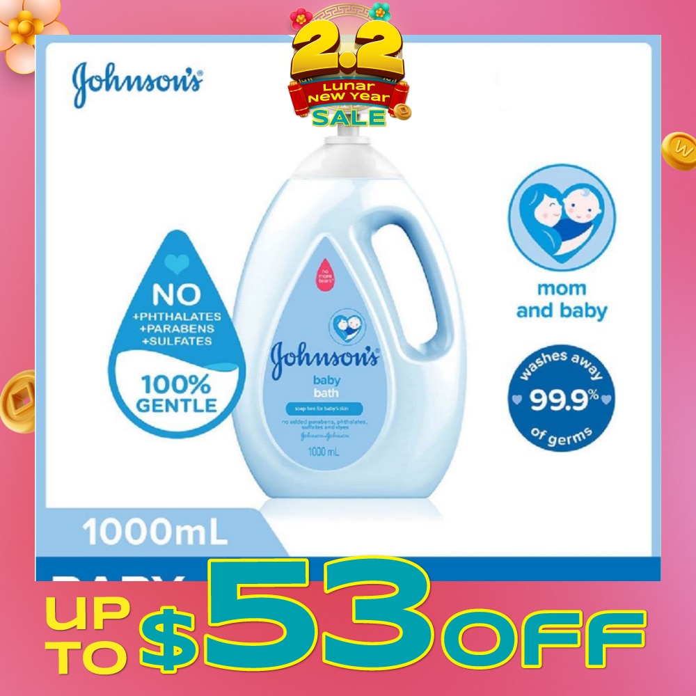 Baby Regular Soap Free Bath Cleanses Without Drying 1000ml