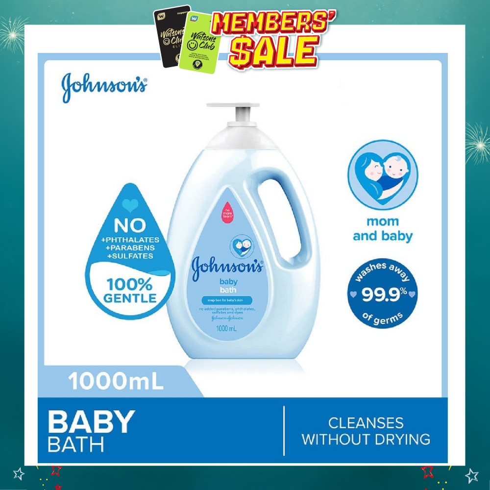 Baby Regular Soap Free Bath Cleanses Without Drying 1000ml