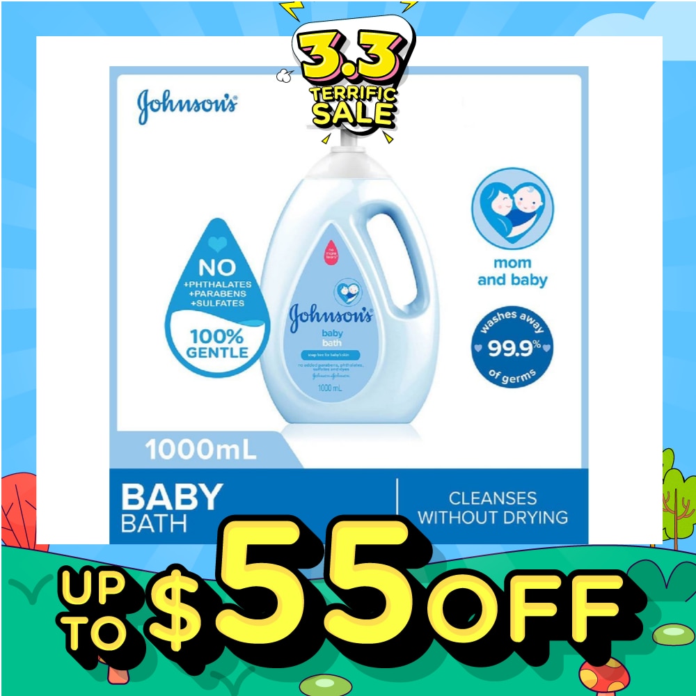 Baby Regular Soap Free Bath Cleanses Without Drying 1000ml