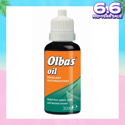 LANES Olbas Oil (Relieve of Bronchial and Nasal Congestion, Hay Fever and Minor Infections of the Airways by Inhalation) 30ml