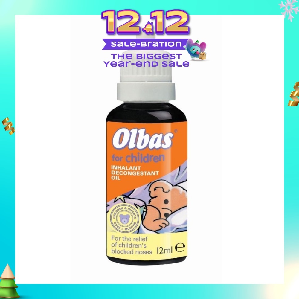 Olbas Oil for Children (Relieve Congestion) 12ml