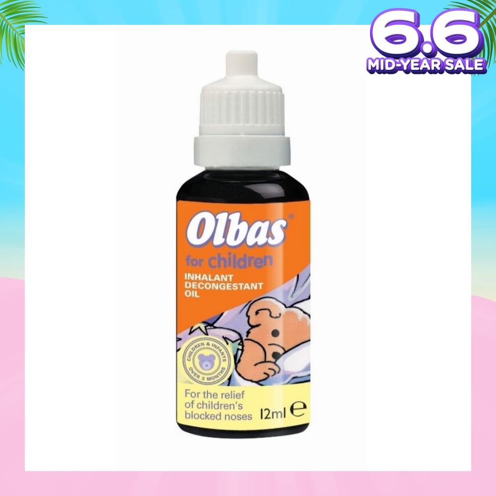 Olbas Oil for Children (Relieve Congestion) 12ml
