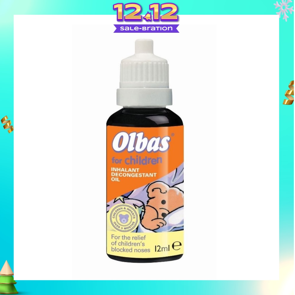 Olbas Oil for Children (Relieve Congestion) 12ml