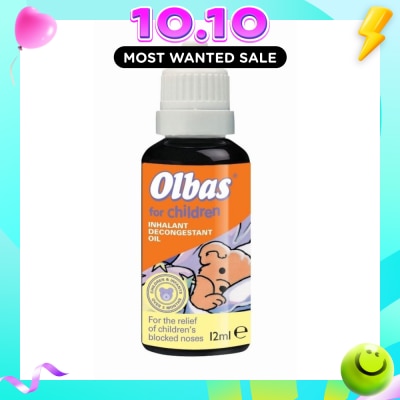 OLBAS Olbas Oil for Children (Relieve Congestion) 12ml (Expiry: Jul`2027) image