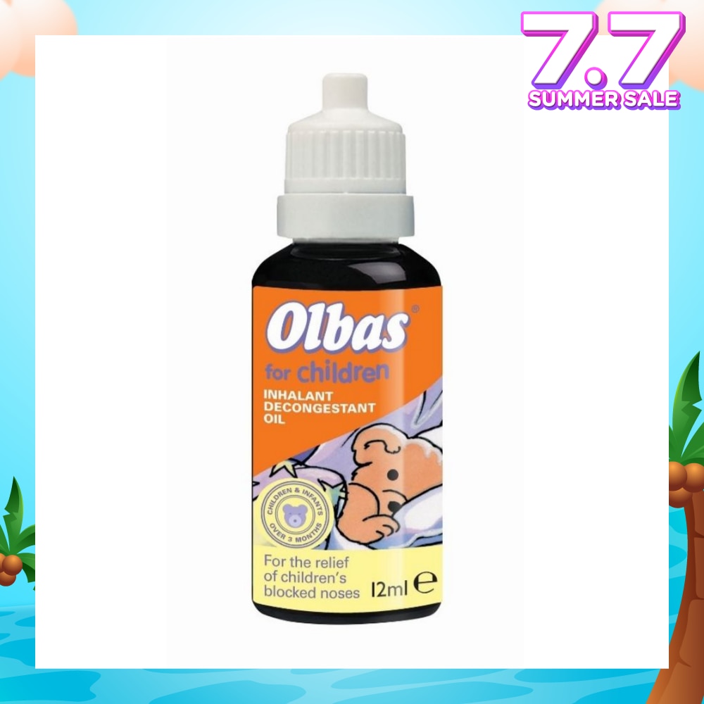 Olbas Oil for Children (Relieve Congestion) 12ml