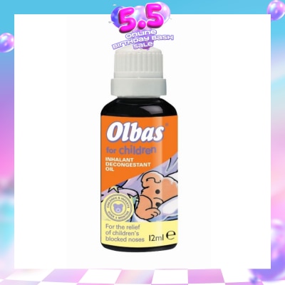 OLBAS - Olbas Oil for Children (Relieve Congestion) 12ml