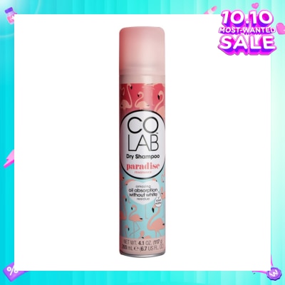 COLAB Dry Shampoo Paradise Fragrance 200ml (Expiry: May`2026)