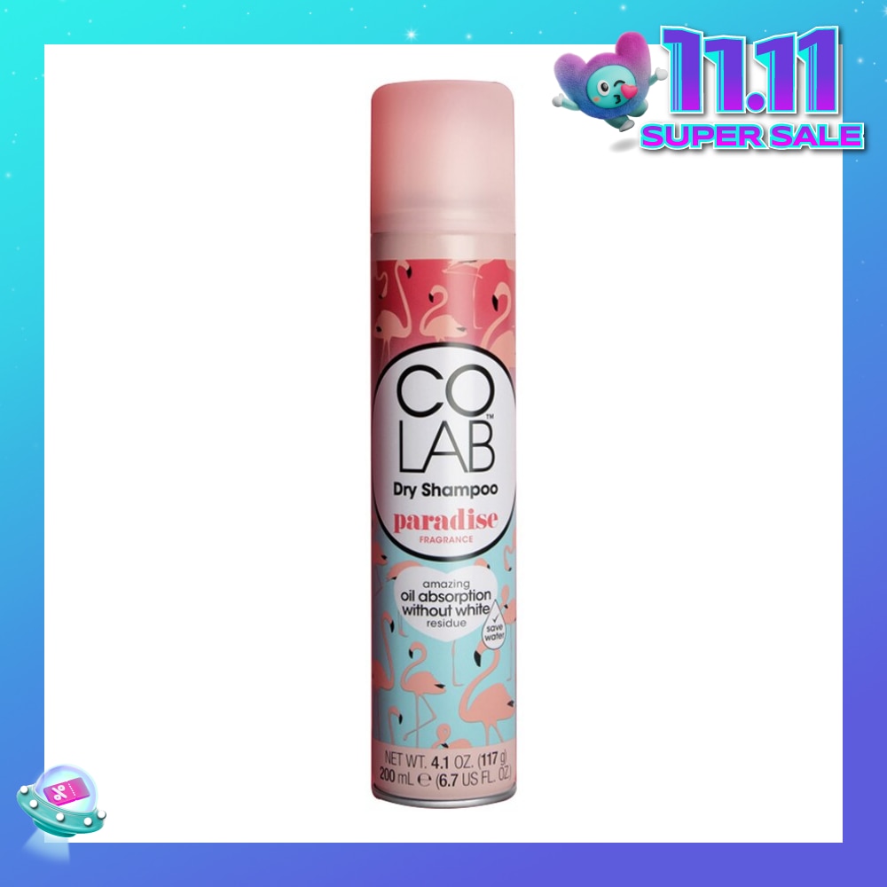 Dry Shampoo Paradise Fragrance 200ml (Expiry: May`2026)