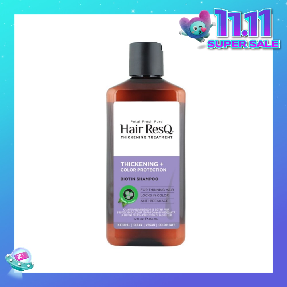 Hair ResQ Thickening + Color Protection Treatment Biotin Shampoo 355ml