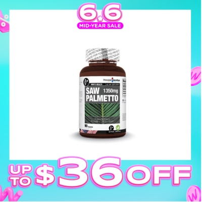 PRINCIPLE NUTRITION - Palmetto 450mg 90 Capsules